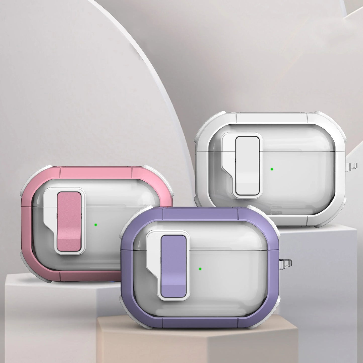 Security Lock Case for AirPods 1/2/3 & AirPods Pro 2 — Protective Headphone Cover & Coque