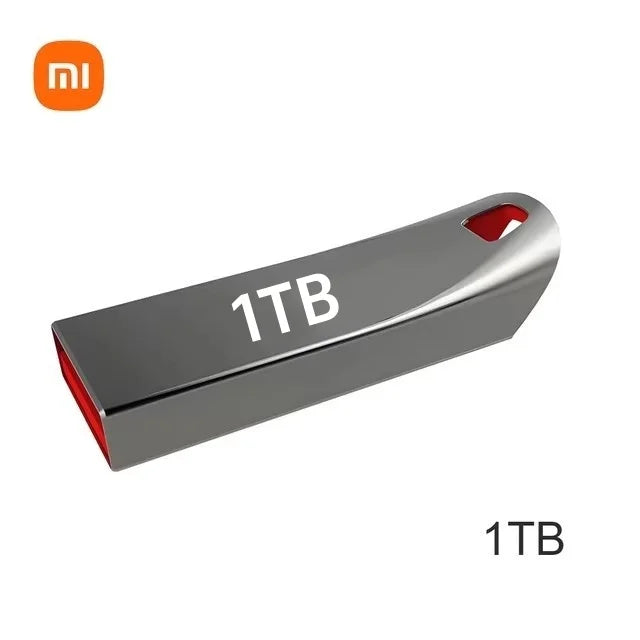 Xiaomi 2TB USB 3.0 Metal Flash Drive - High-Speed Pendrive, Available in 1TB, 512GB, 256GB, Waterproof USB Storage