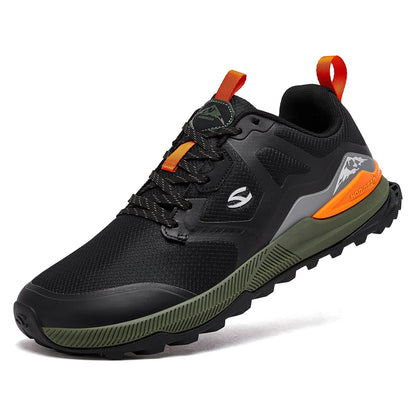 HOBIBEAR Unisex Hiking Shoes | Trail Running Outdoor Sneakers for Men & Women, Non-Slip Lace-Up Walking Shoes