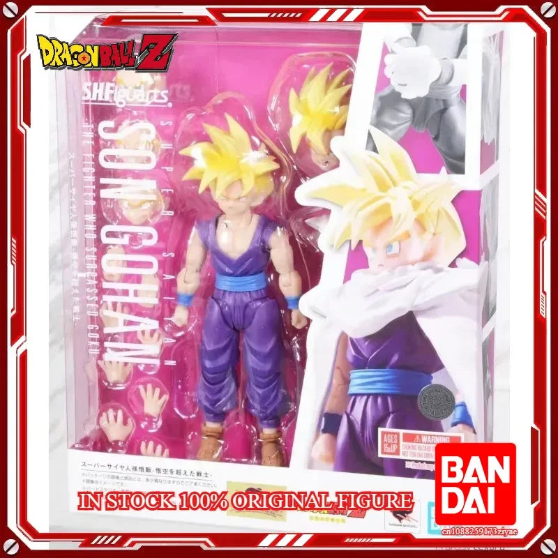 Original Bandai Dragon Ball Z S.H.Figuarts — Super Saiyan God Blue Son Goku Action Figure Model Toy