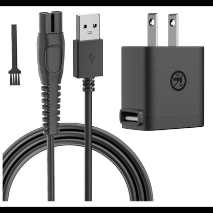 5V 1A Charger Cable for Philips Norelco OneBlade & Shaver QP, MG, PQ Series