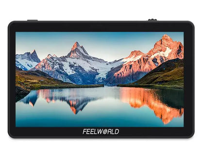 FEELWORLD F6 PLUS V2 6" DSLR Camera Field Monitor – 3D LUT, Touchscreen IPS, 1920x1080 FHD, 4K Support, Focus Assist