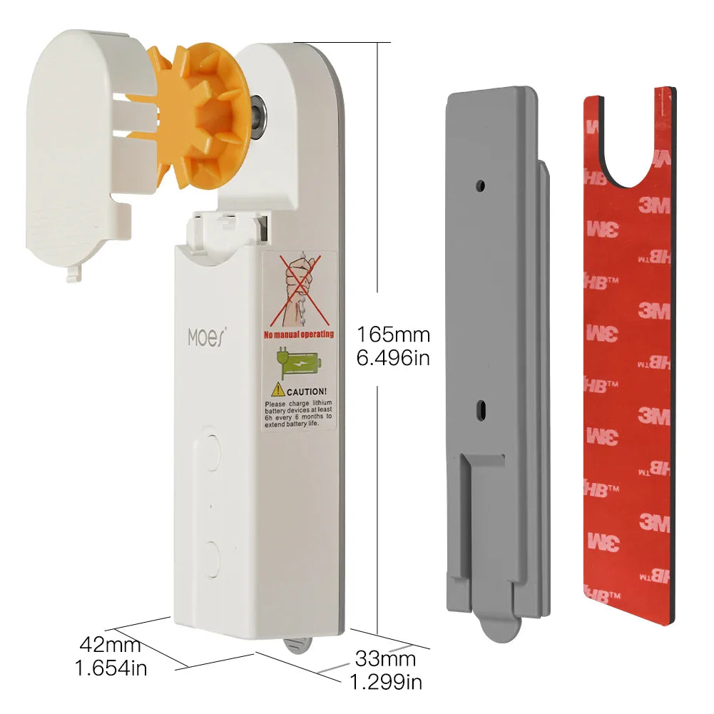 ZigBee Smart DIY Motorized Roller Blinds Drive Motor Hub - Tuya Smart Life APP, Alexa & Google Home Voice Control