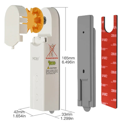 ZigBee Smart DIY Motorized Roller Blinds Drive Motor Hub - Tuya Smart Life APP, Alexa & Google Home Voice Control