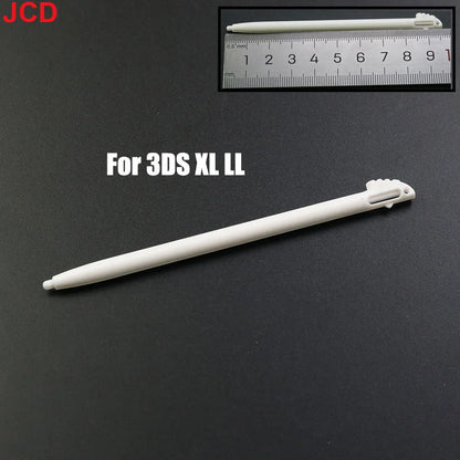 White Plastic Telescopic Stylus Pen — Touch Screen Stylus for 2DS/3DS/New 2DS LL XL/New 3DS XL/NDSL/NDSi/NDS