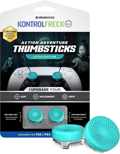 Freek Galaxy FPS Analog Stick Extender for PS4 & PS5 Controller – High-Rise Silicone Game Joystick Performance Cap