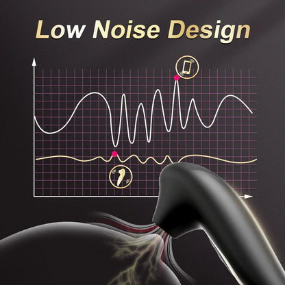 Powerful Sucker Clitoris Vibrator - Female Clit Nipple Oral Vacuum Stimulator - Adult Sex Toy for Women