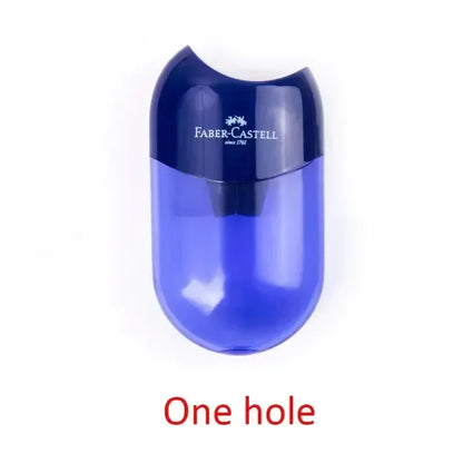 Double & Single Hole Transparent Pencil Sharpener – Creative Pen Knife for Kids & Students, School Supplies