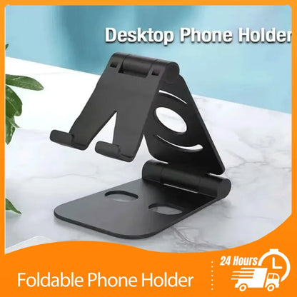 Multi-Angle Adjustable Desktop Phone Stand – Foldable Holder for iPhone 16, 15, 14, 13, 12 Pro Max & XS