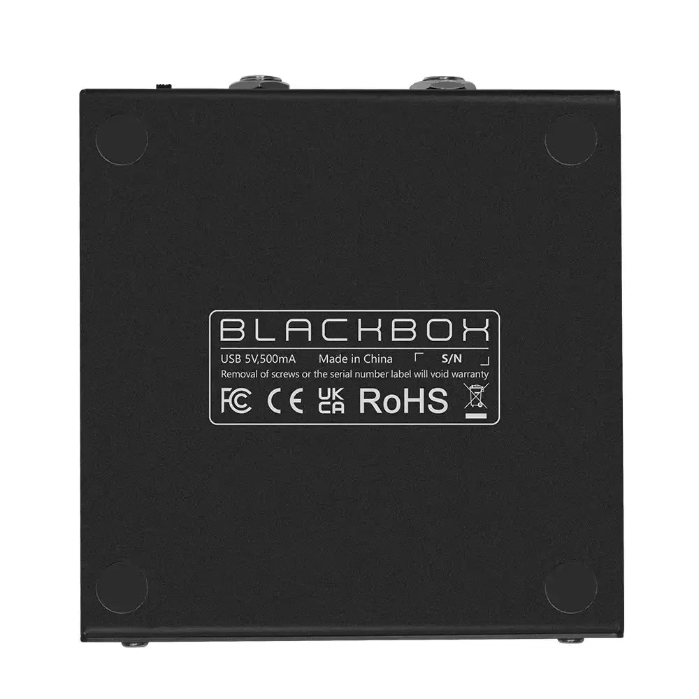 M-VAVE Blackbox Guitar/Bass AMP Modeler – Multi-Effects Processor, Rechargeable for Electric Guitar & Bass