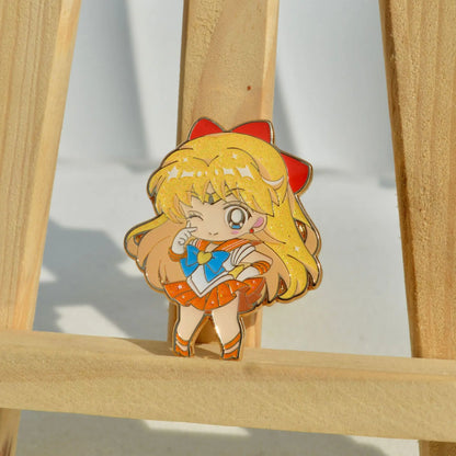 Sailor Moon Usagi Enamel Pin – Kawaii Anime Brooch for Clothes, Backpacks & Gifts