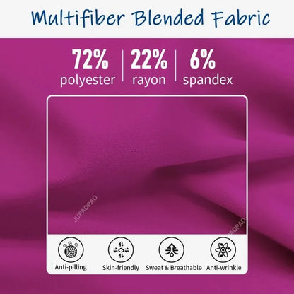 Unisex Medical Scrub Sets - Clinical Uniforms for Men and Women, Doctor, Nurse, Dentist Workwear with Tops and Pants