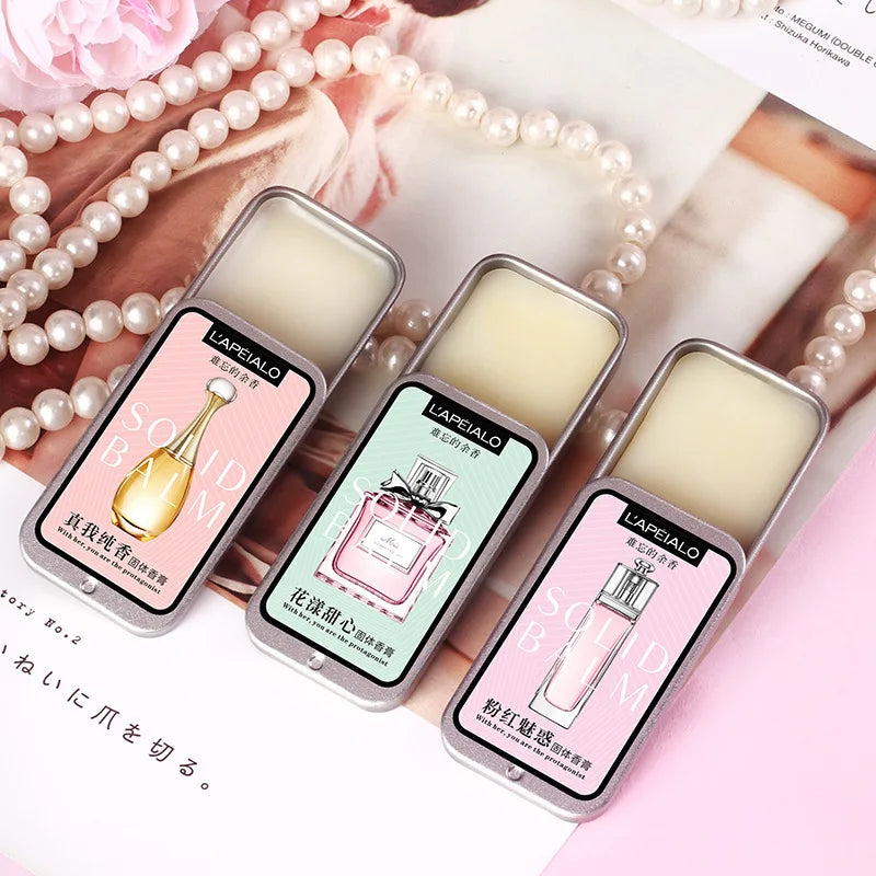 Women’s Pheromone Solid Perfume Balm – Long-Lasting Light Fragrance, Portable Body Perfume