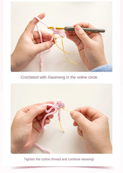 50g/Ball DIY Knitting Yarn – Soft Wool for Baby Scarf, Hat, Chunky Crochet Thread