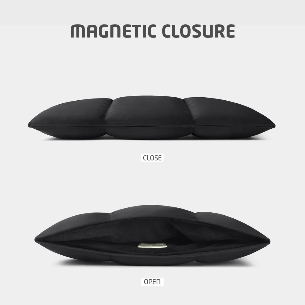 Comfy Puffy Laptop Bag 13-15 Inch — Shockproof, Ultra-Light Fluffy Notebook Sleeve for MacBook Air, Xiaomi, HP