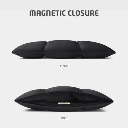 Comfy Puffy Laptop Bag 13-15 Inch — Shockproof, Ultra-Light Fluffy Notebook Sleeve for MacBook Air, Xiaomi, HP