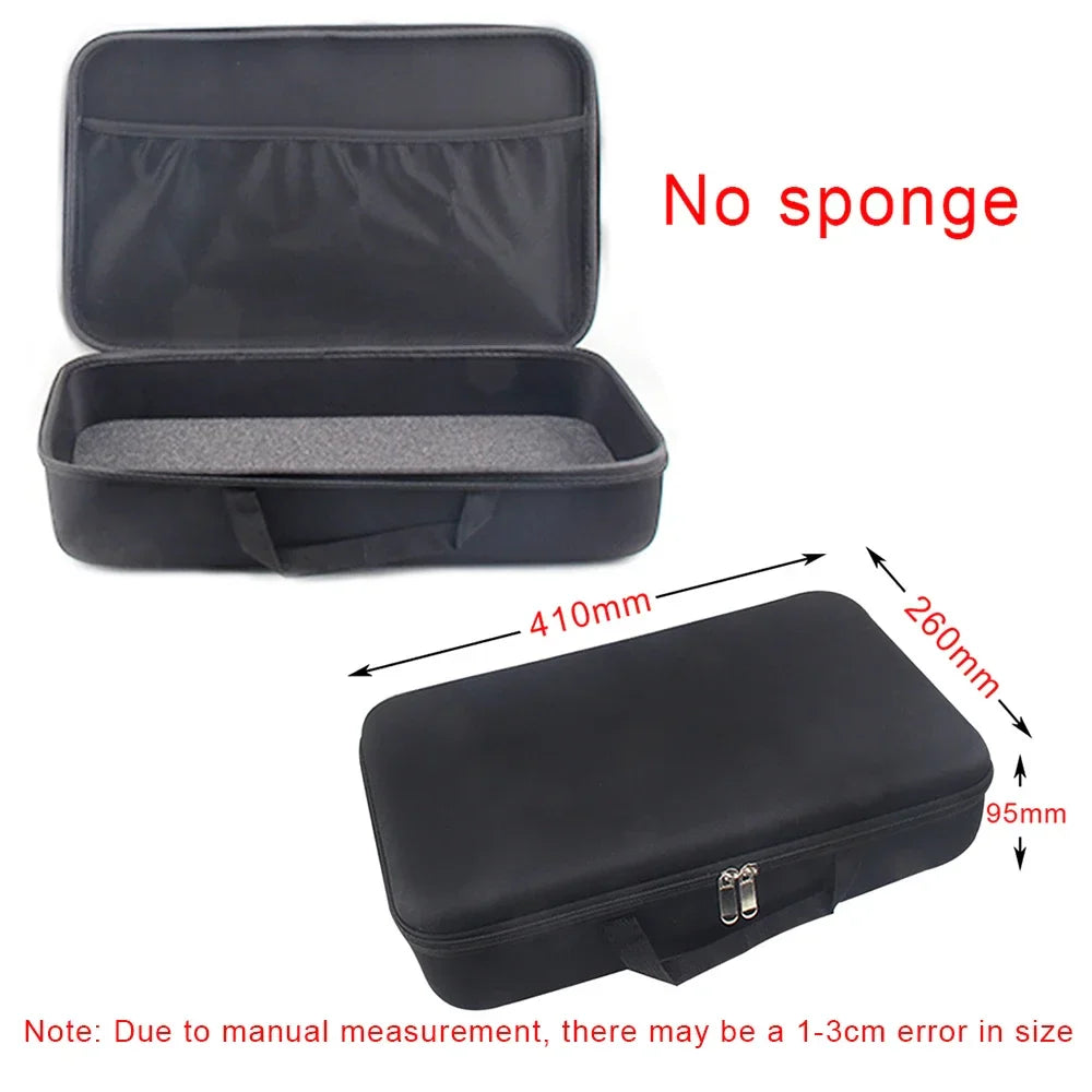 DIY Foam Hard Carry Case Storage Bag – Shockproof Travel Zipper Organizer for Camera & Outdoor Tool Accessories