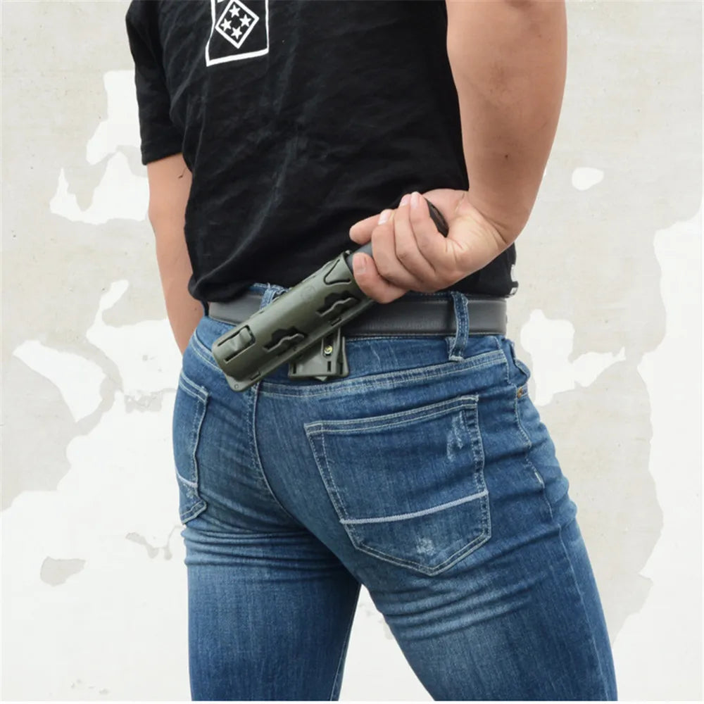 Universal 360-Degree Rotation Baton Case – Holster Holder for Outdoor Survival Tool