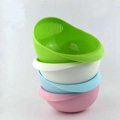 Rice Washing Filter Strainer Basket – Your Essential Kitchen Kit for Cleaning, Draining, and More!
