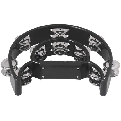 Double Layer Hand Bell Orff Tambourine: Five Colors Percussion Instrument - Kids Musical Gift, Educational Toys for Parties