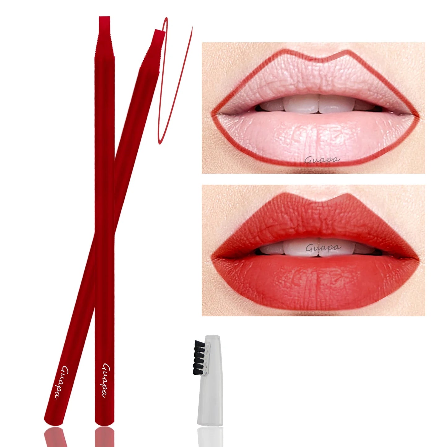 Microblading Brow & Lip Pencil Set – Mapping, Filling, and Outlining Permanent Makeup Kit
