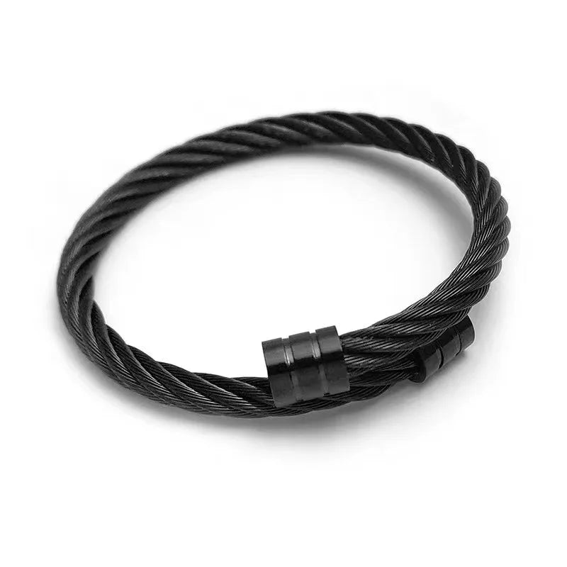 Retro Sword-Shaped Bracelet – Creative Open Bangle for Men & Women, Fashionable Party Jewelry Gift