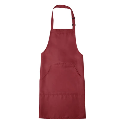 Adjustable Waterproof Kitchen Apron with 2 Pockets – 82x68cm Chef Bib for Men & Women, Navy Blue