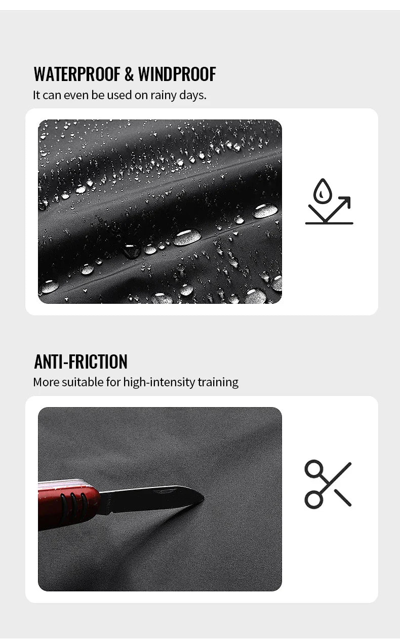 Unisex Sauna Suit Gym Set – Full Body Sweating Sportswear for Men & Women, Boxing, Running, Fitness & Weight Loss Tracksuit