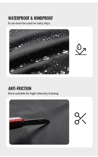 Unisex Sauna Suit Gym Set – Full Body Sweating Sportswear for Men & Women, Boxing, Running, Fitness & Weight Loss Tracksuit