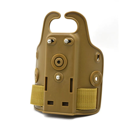 Airsoft Tactical Drop Leg Platform - Thigh Mount Holster Panel for Glock 17/19, Beretta 92/96, SIG P226, 1911