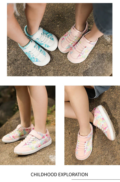 Children’s Wide Barefoot Shoes – Anti-Slip Zero-Drop Sport Sneakers for Boys & Girls