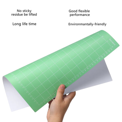 12x12 Cutting Mat for Cricut – Standard, Light, Strong & FabricGrip for Explore Air, Air 2, One