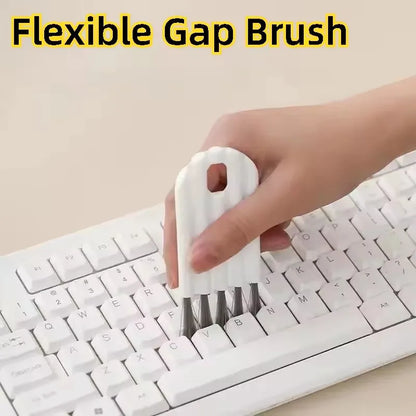 Soft Bendable Keyboard Duster Brush – Multifunctional Computer Cleaning Tool for Dust Removal from Keyboard & Electronics