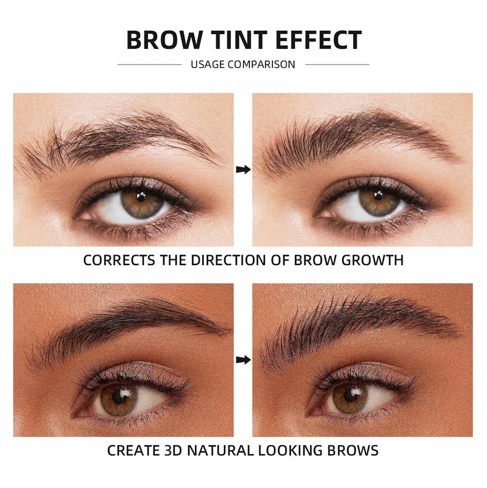 Professional Semi-Permanent Brow & Lash Lift Kit – Brow Lamination, Eyelash Perming & Tinting Makeup Set