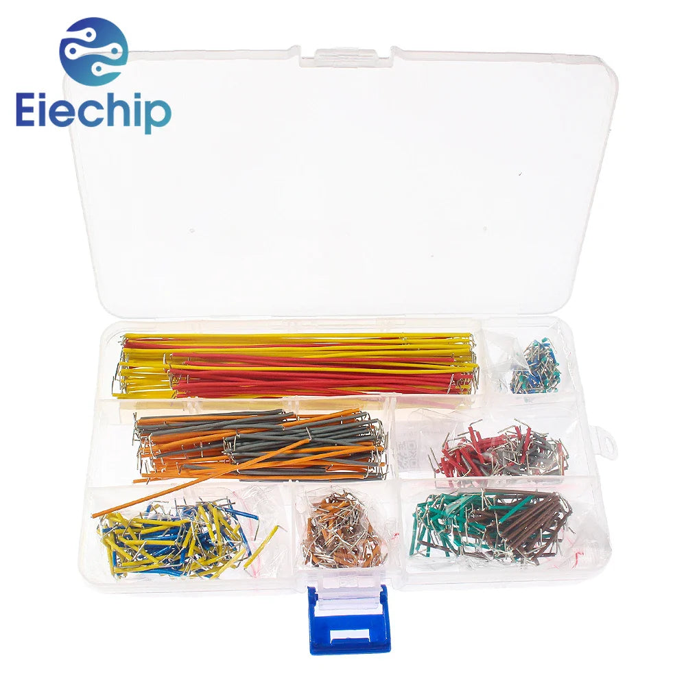 840/560/350PCS Breadboard Jumper Wire Kit – Assorted 14 Lengths for DIY Electronics & Circuit Prototyping