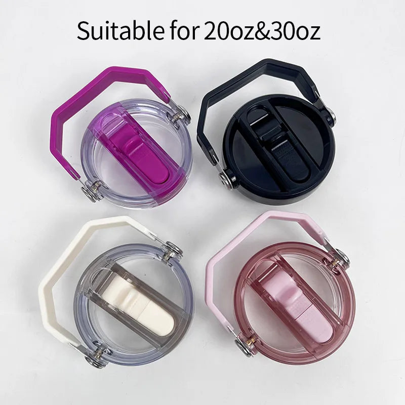 Stanley 20/30oz IceFlow Spill-Proof Cup Cover – Replaceable Eco-Friendly Spiral Straw Accessory