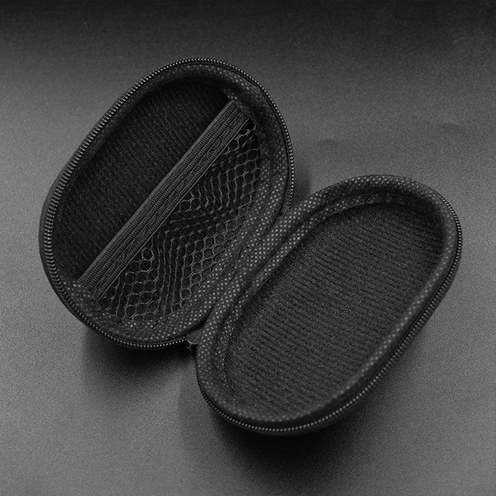 KZ Earphone Case – Portable EVA Zipper Headset Storage Box with Logo, Square Compression Organizer for Headphones