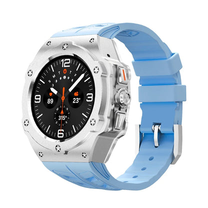 Luxury Carbon Case & Rubber Strap Kit – Samsung Galaxy Watch Ultra 47mm Accessories