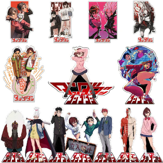 Anime Dandadan Momo Acrylic Keychain Stand – 15cm Cosplay Figure Display Plate for Bag Decoration, Fan Gift & Collectible Ornament