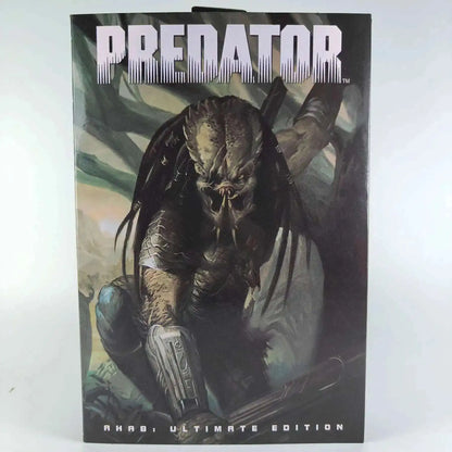 NECA Shaman Ahab Ultimate Scout Warrior Action Figure – Lost Battle Feral Jungle Hunter Predator Collector Toy