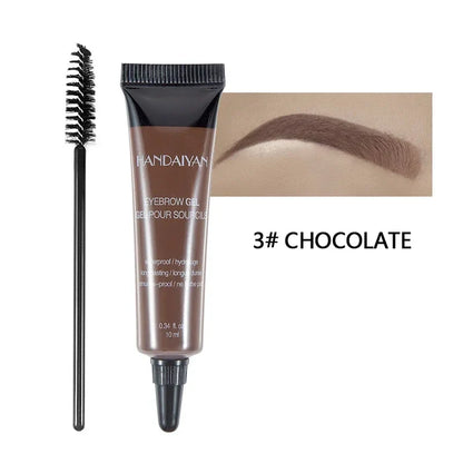 Pro Eyebrow Cream Gel Tattoo Pen – Long-Lasting Waterproof Henna Tint for Perfect Eyebrows (Cejas Maquillaje)