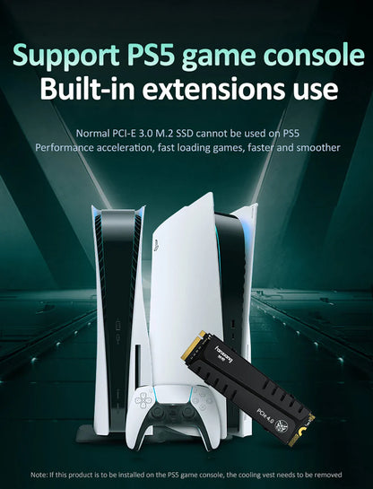 Fanxiang S660/S770/S880 NVMe M.2 PCIe 4.0x4 SSD – 1TB, 2TB, 4TB Internal Solid State Drive for PS5 & Desktop