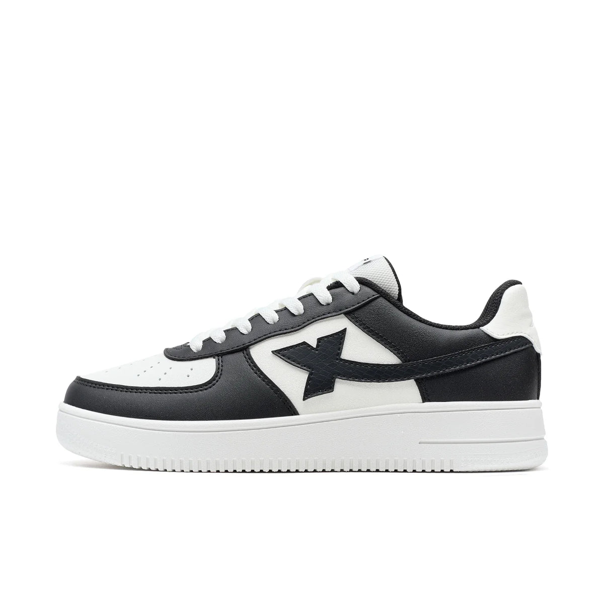 Xtep Men's Skateboarding Shoes - Trendy Street Style Low-Top Thick Sole Sneakers for Jogging & Casual Wear