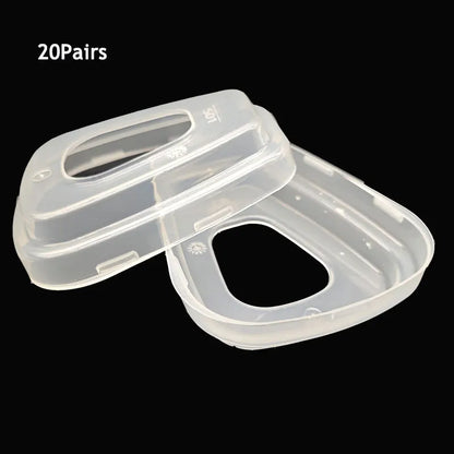 501 Filter Holder Cartridge Retainer Cover – Compatible with 3M 6200, 6800, 7502 & 9000 Series Respirators for Paint Spraying & Gas Masks