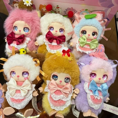 2025 New Liila Lucky Cat V4 Series Blind Box Toys – Cute Anime Action Figures Mystery Dolls, Best Gift