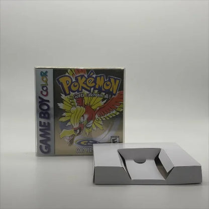 Pokemon Series GBC Game Cartridge in Box USA Version – Red, Blue, Yellow, Green, Gold, Silver, Crystal
