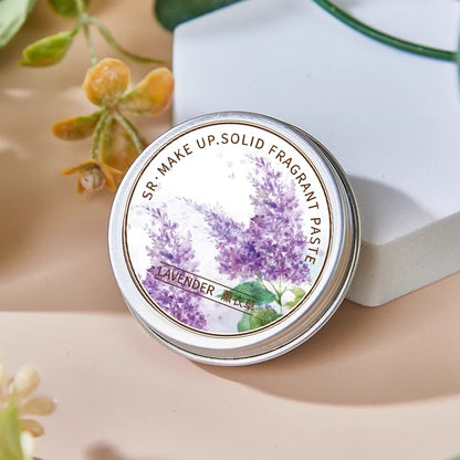 Portable Solid Perfume Balm – Long-Lasting Fragrance Deodorant for Men & Women | Pocket Size Fresh Scent for Daily Use & Dating