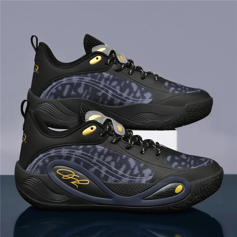 Men's & Women's Basketball Shoes - Breathable Non-Slip Athletic Sneakers with Cushioned Support for Running & Training