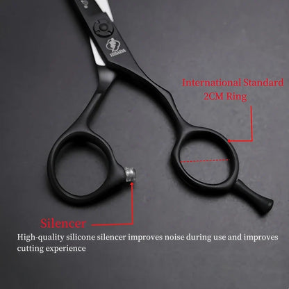 HISADA Professional Hairdressing Scissors – 6.0 Inch VG10 Barber Scissors for Salon Hair Cutting