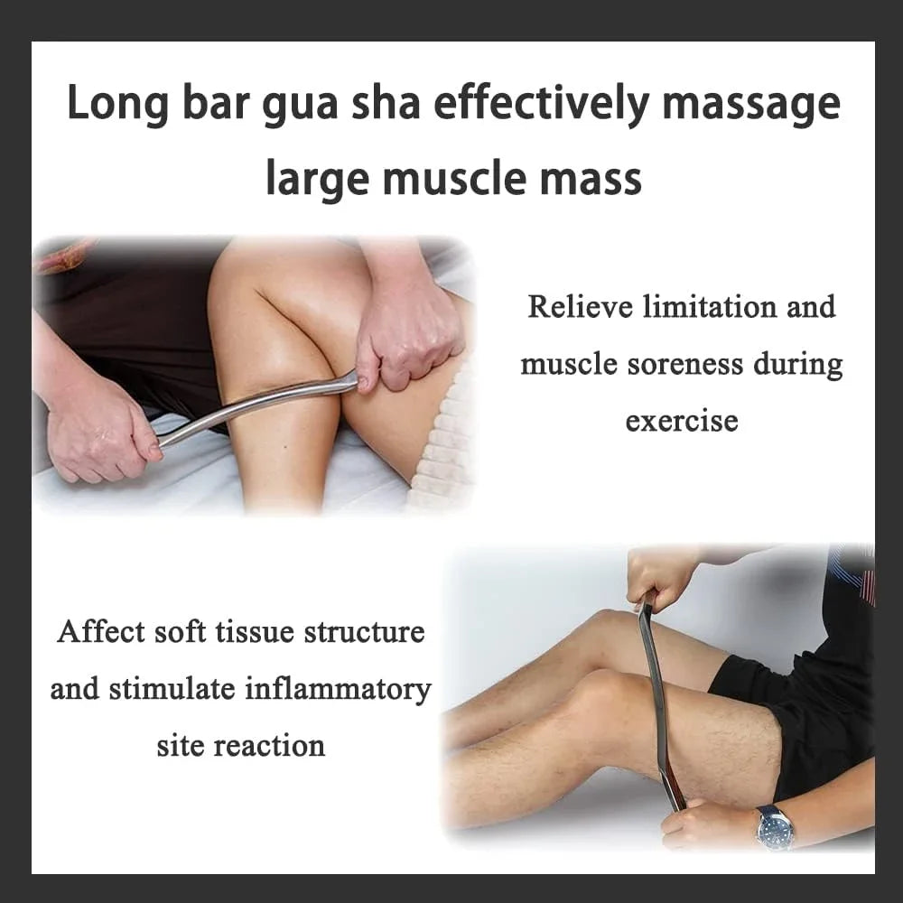 7-in-1 Stainless Steel Muscle Scraper Set – Gua Sha Deep Tissue Massage & Soft Tissue Mobilization Tools